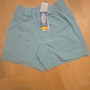 AFTCO Light Blue Women's Cargo Shorts